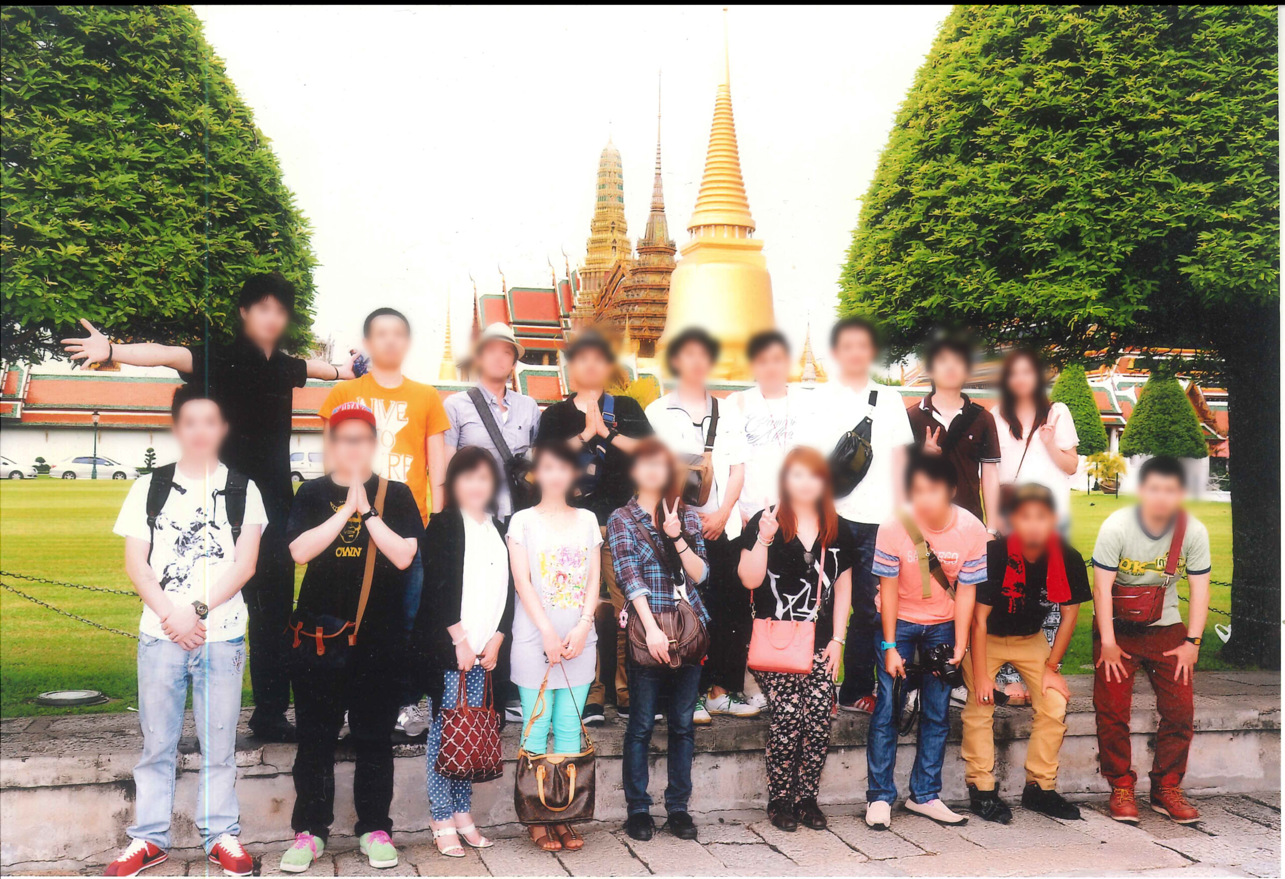 社員旅行の様子
